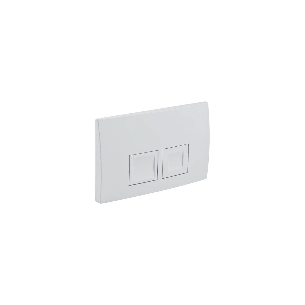 GEBERIT Betätigungsplatte DELTA35 2-Mengen-Spülung weiß 115.135.11.5