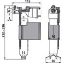 SANIT Universal-Füllventil 510 (multiflow) G 3/8 x 30
