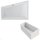 VITRA Badewanne M100 Acryl-Trapezwanne links 1700x1200x800 inkl. Styropor-Wannenträger ohne Ablaufgarnitur