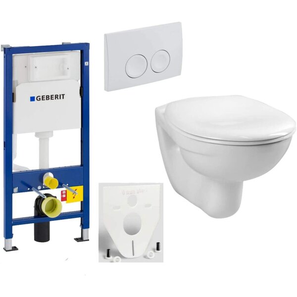 GEBERIT Duofix Vorwandelement Basic + Wand Tiefspül...