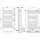 Kermi Basic-50 Badheizkörper 1448 x 599 mm, weiß ,  E001M1500602XXK