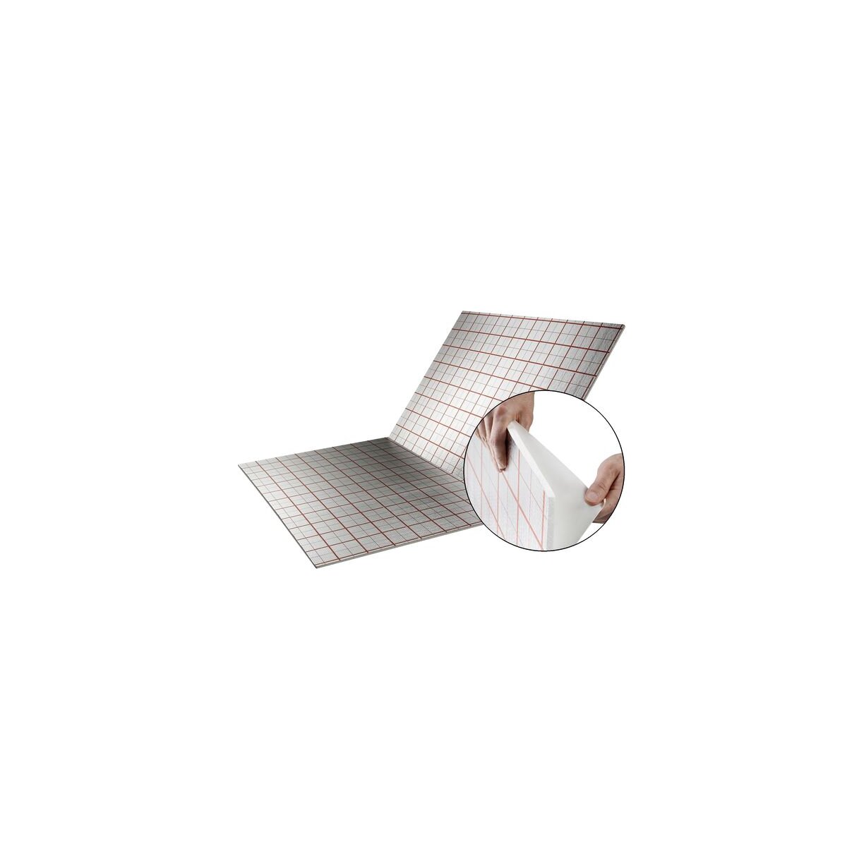 TECEfloor Tackerplatte 10plus Standard 200x100mm, EPS 10 mm 77531533 Verpackungseinheit: 23m²