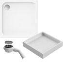 VITRA Duschwanne 80x80x3,5cm superflach Komplettset inkl....