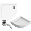 VITRA Duschwanne Viertelkreis S100 90x90x3,5cm Radius...