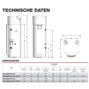 Austria Email Brauchwasser-Wärmepumpe Explorer Evo2 Trinkwasser 200 Liter mit Zusatz-Wärmetauscher 986094