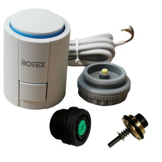 ROTEX SET Stellantrieb SAT5 230V + Vorlaufventileinsatz