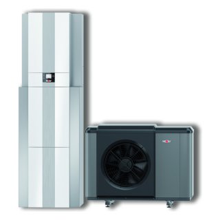 WOLF Luft/Wasser-Wärmepumpe CHC-Monoblock 10/200-35 inkl. CHA10/400V + Speicher + Puffer + BM-2