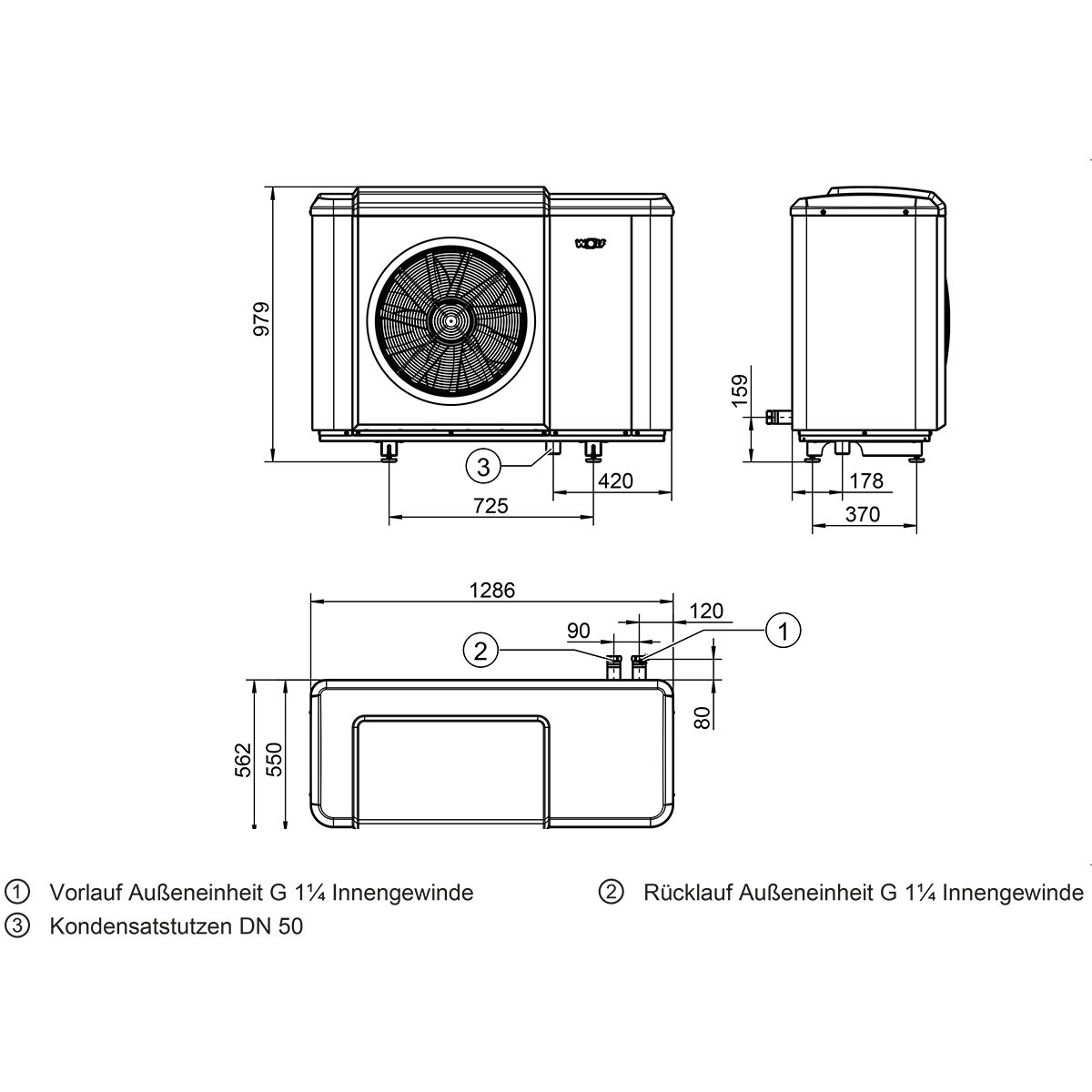 WOLF Luft Wasser W rmepumpe CHA Monoblock 07 400V Mit E Heizelement 9 wolf-luft-wasser-w-rmepumpe-cha-monoblock-07-400v-mit-e-heizelement-9