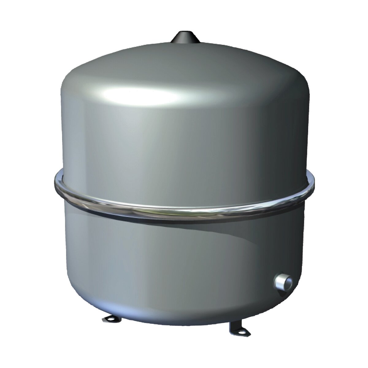 BUDERUS Ausdehnungsgefäß LOGAFIX BU-H 35 Liter für Heizung, max. 3 bar, silber 7738323767