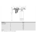 Honeywell Nachfüllkombination NK300SE-VE 1/2" mit Entsalzungspatrone