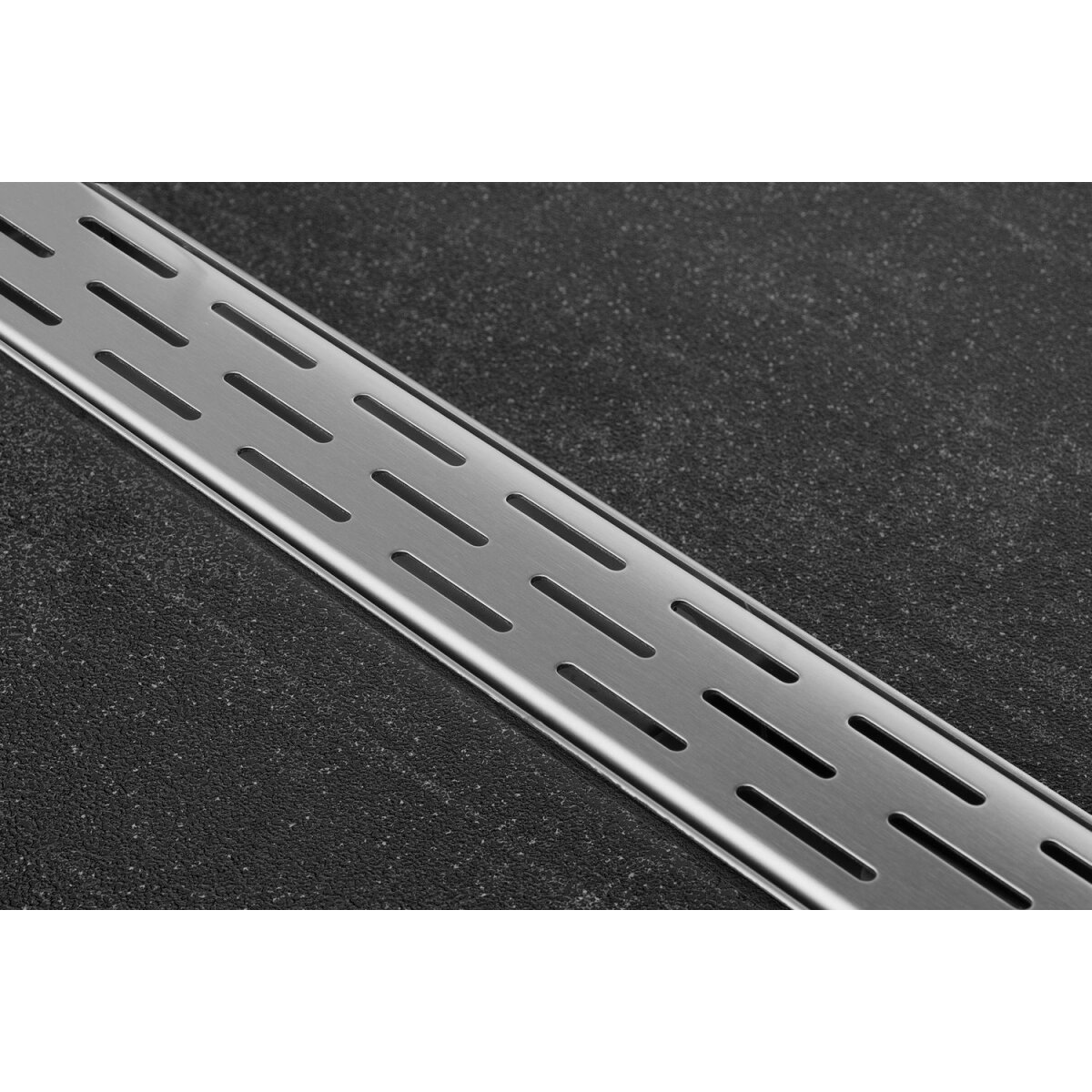 ESS Easy Drain Compact Clean FF Classic Duschrinne Komplettset 70 cm lang, 50 mm Sperrwasserhöhe
