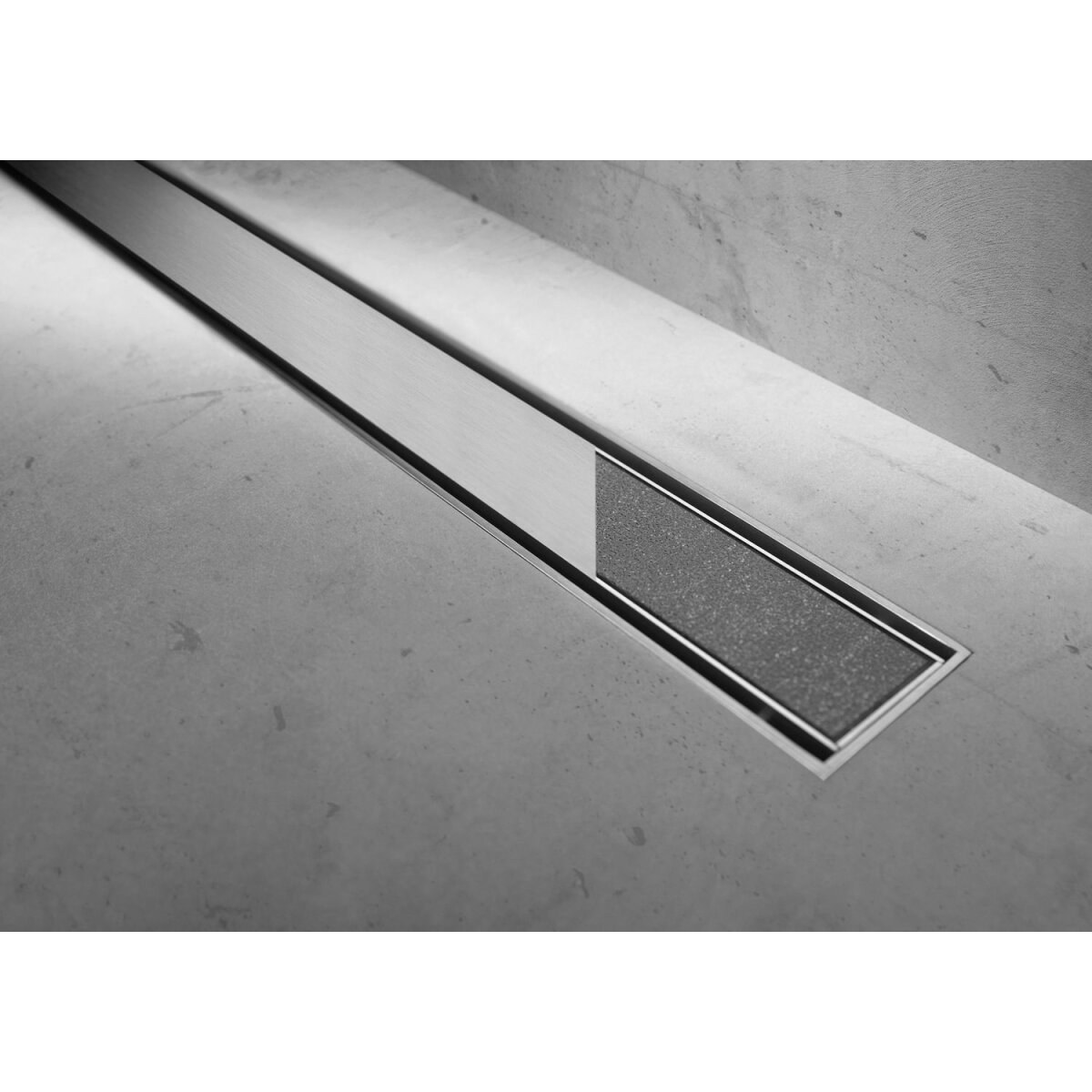 ESS Easy Drain Erhöhter Modulo TAF Rahmen Zero/Fliese 70 cm