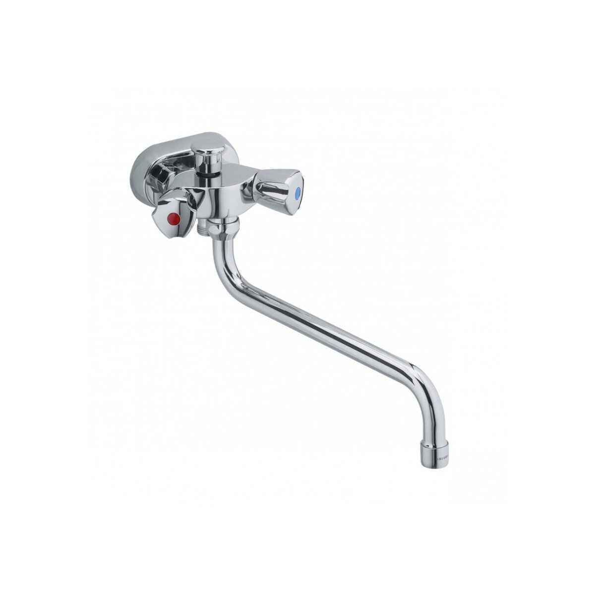 Kludi STANDARD Spezial Wannenfüll- und Brausearmatur, chrom, 254110515