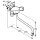 Kludi STANDARD Spezial Spültisch-Wandarmatur Zweigriff, chrom, 314530515