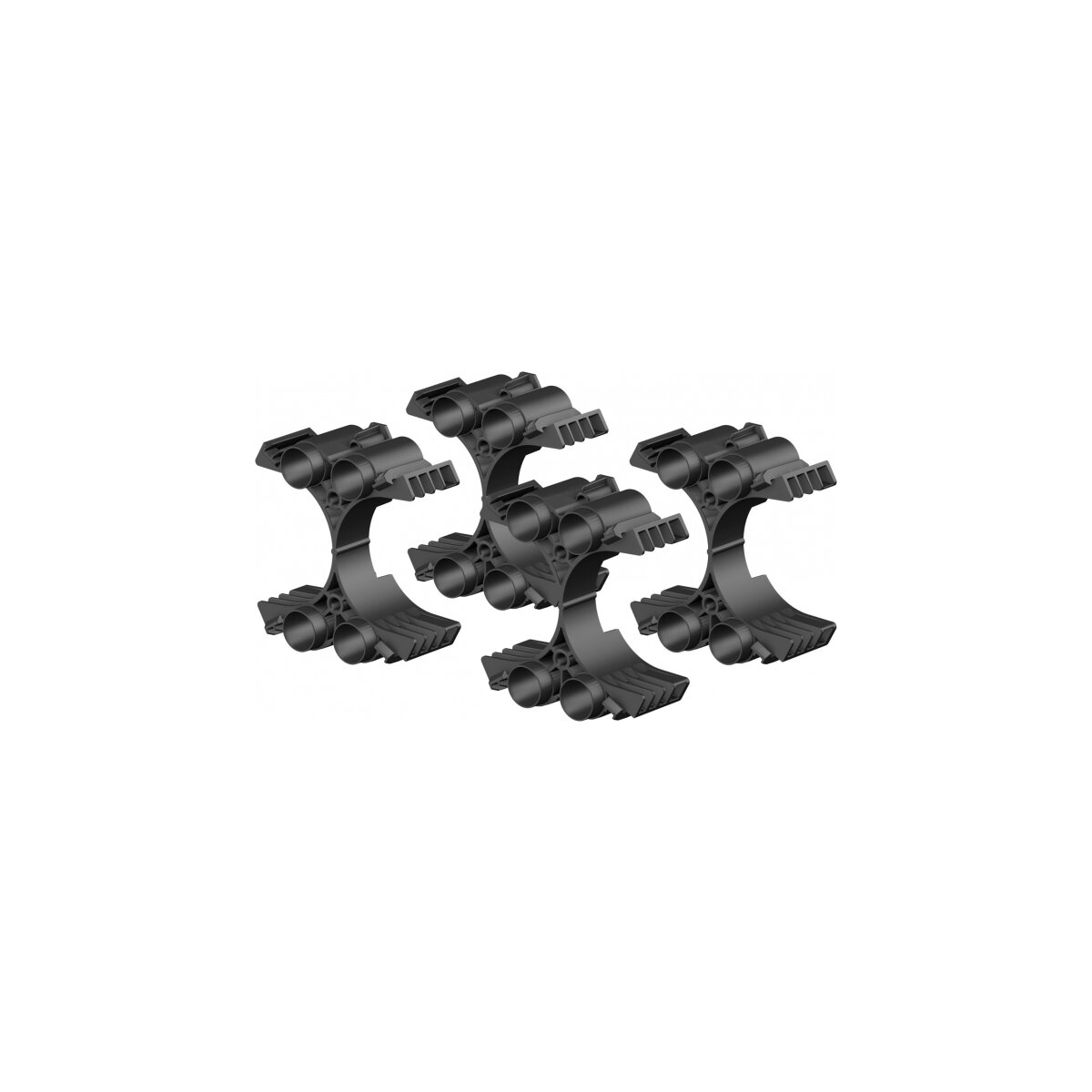 DOYMA Zwischensegment zur Verlängerung für Wandstärken > 500mm (4er-Set), 9503453