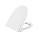 Pressalit WC-Sitz I-Can mit Absenkautomatik, inkl. Scharniere aus Edelstahl, weiß, 936000-DE4999