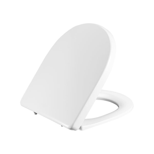 Pressalit Delight WC-Sitz mit Absenkautomatik, inkl. Scharniere aus Edelstahl, weiß, 492000-D09999