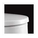 Pressalit Delight WC-Sitz mit Absenkautomatik, inkl. Scharniere aus Edelstahl, wei&szlig;, 492000-D09999