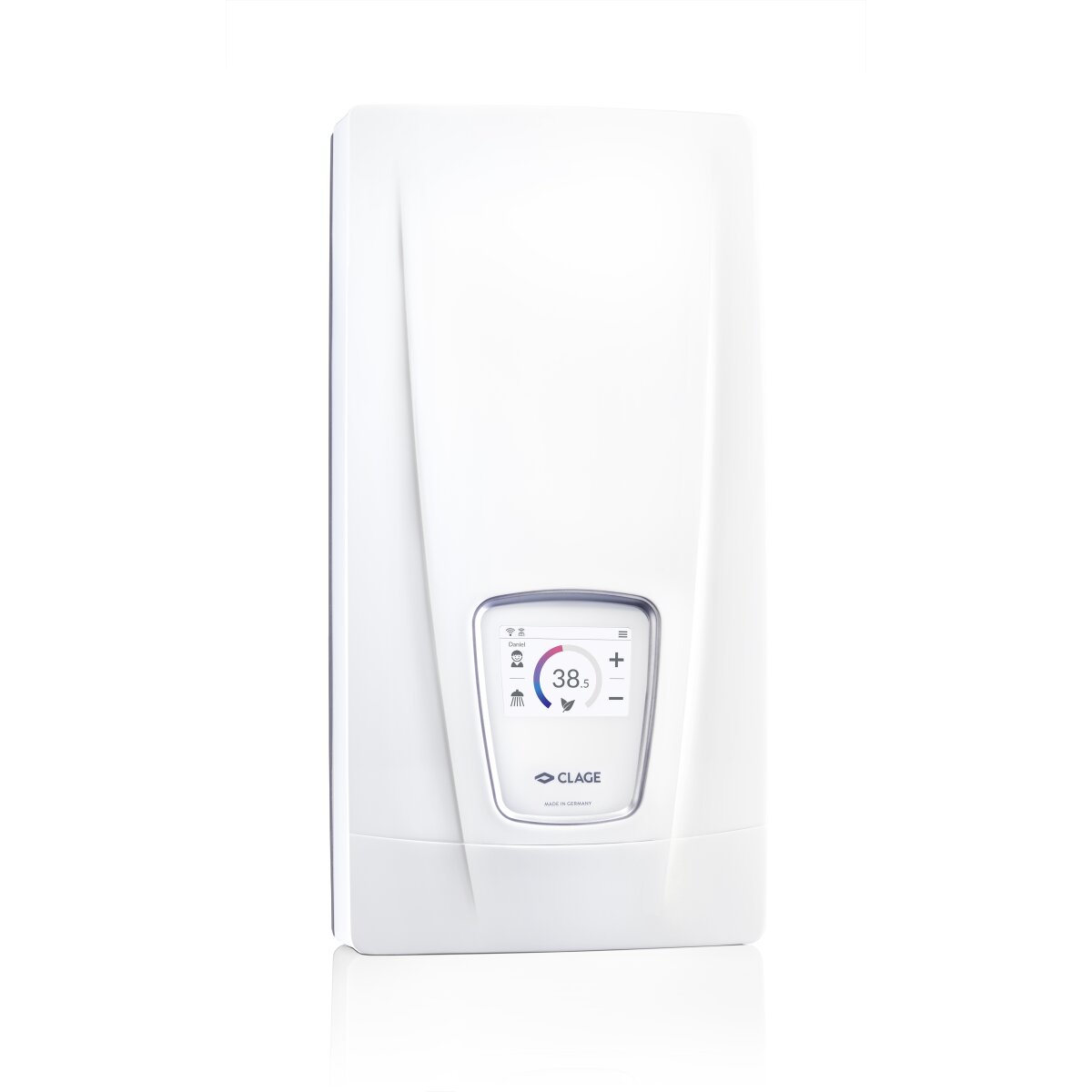 CLAGE E-Komfortdurchlauferhitzer DSX Touch 18-27 kW. 400 V 3200-36600