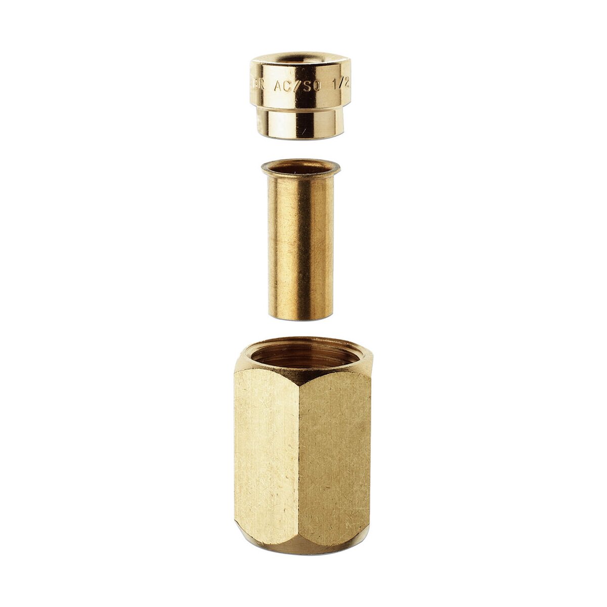 BUDERUS SAE-Verschraubung SF-FZ-006 1/4" zur Verschraubung der Logacool Klimageräte, 2 Stück 7733701756