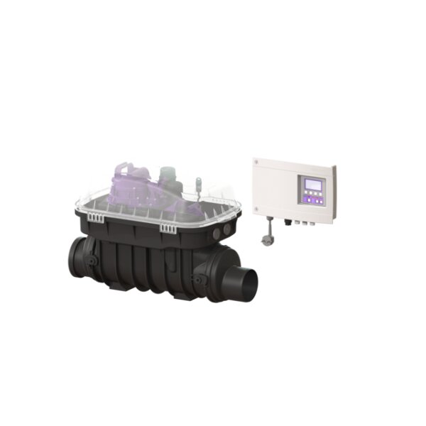 KESSEL Rückstaupumpenanlage Pumpfix M DN 100 Komfort, freiliegend 24100