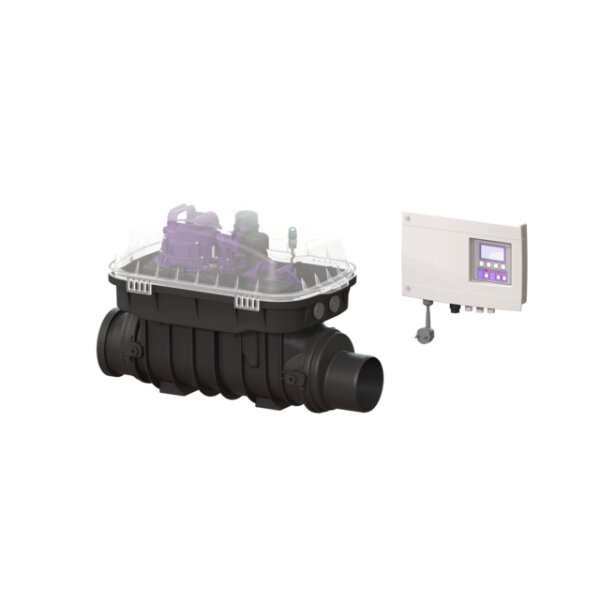 KESSEL Rückstaupumpenanlage Pumpfix M DN 125 Komfort, freiliegend 24125
