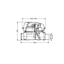 KESSEL R&uuml;ckstaupumpenanlage Pumpfix M DN 125 Komfort, freiliegend 24125