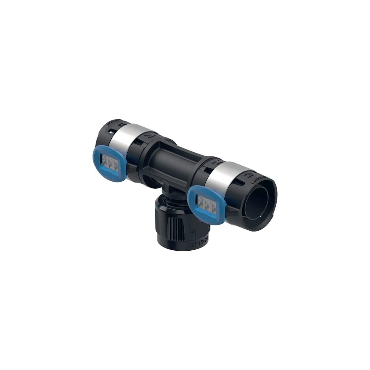 GEBERIT FlowFit Übergangs-T-Stück mit MasterFix PPSU d16-MF20-d16, 620380001