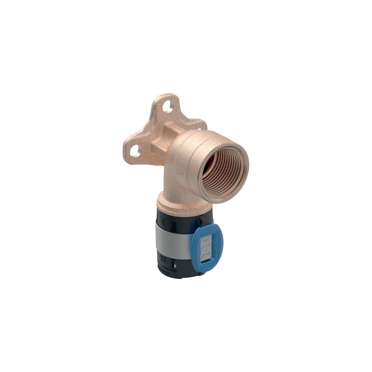 GEBERIT FlowFit Anschlusswinkel 90Gr Rg+ d20-Rp1/2 L:52mm, 620811001