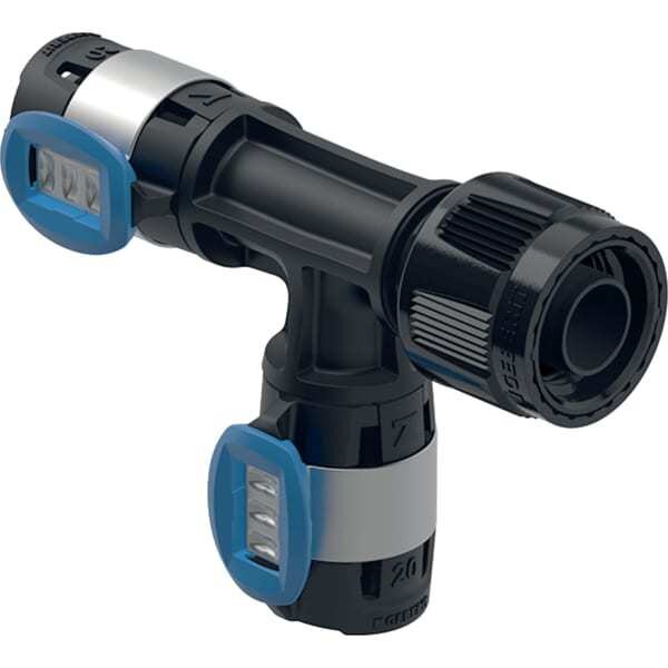 GEBERIT FlowFit Übergangs-T-Stück mit MasterFix...