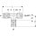GEBERIT FlowFit Übergangs-T-Stück mit MasterFix PPSU d20-d20-MF20, 620781001