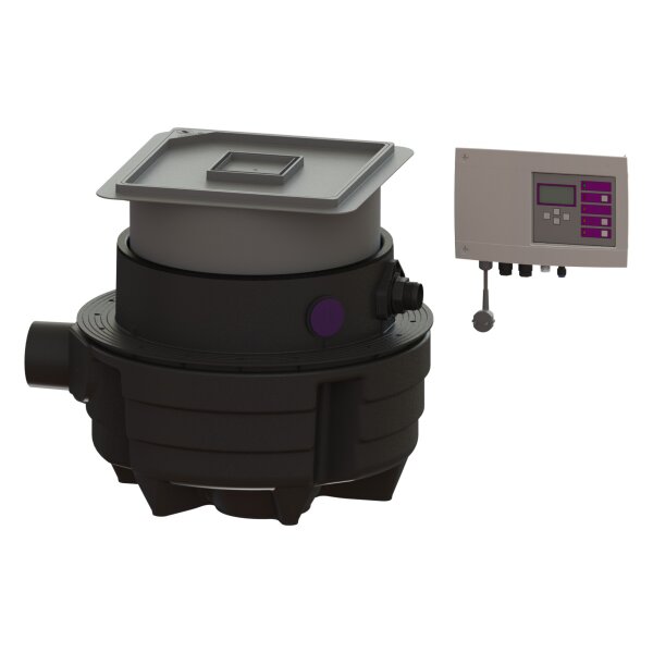 KESSEL Hebeanlage Aqualift F Compact Duo, SPZ 1000, resistent, Einbau in die Bodenplatte, befliesbar 28704XC