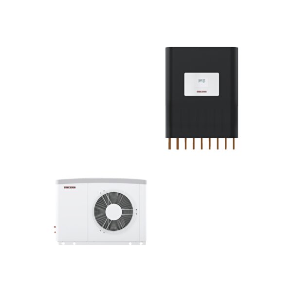 STIEBEL ELTRON Luft-Wasser-Wärmepumpe WPL 09 ACS 4,06kW classic Hybrid Set 201583
