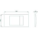 SCHWAB Abdeckplatte Riva Duo matt-verchromt...