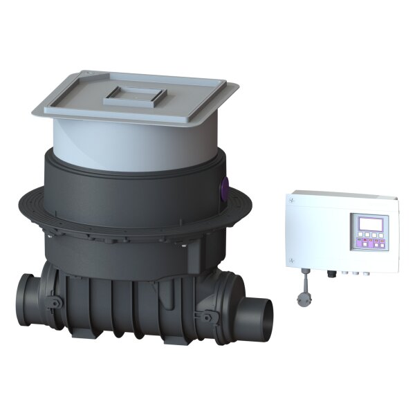 KESSEL Rückstaupumpanlage Pumpfix F DN 150, Einbau in Bodenplatte, befliesbar 24150X