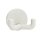 HEWI 477 Doppel-Handtuchhaken 43.5mm reinweiss, 477.90.025 99