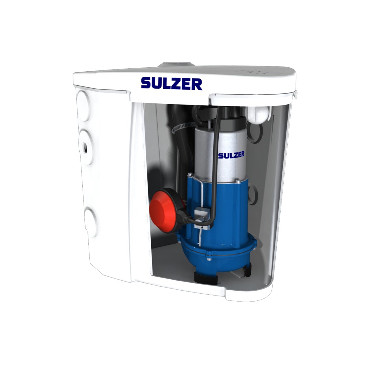 SULZER Schmutzwasser-Hebeanlage ABS Sanimax MF 154 HW Heißwasser, 07565224