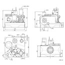 JUNG Pumpen Compli 300 E Fäkalienhebeanlage 230V...