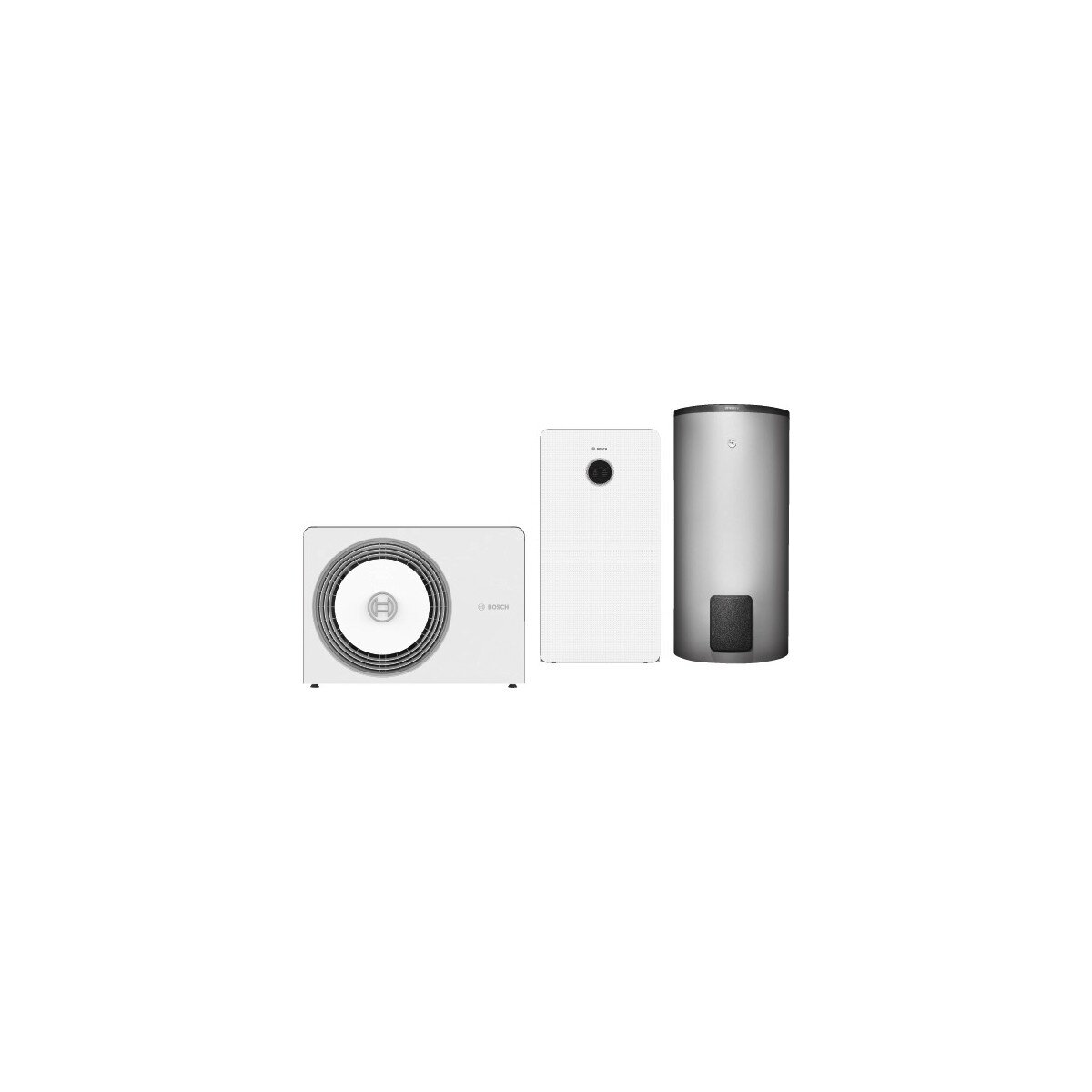 BOSCH Luftwärmepumpen-Paket Compress 5800iAW 12kW BOPA inkl. Speicher 277L 7739624195