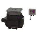 KESSEL Hebeanlage Aqualift M Compact Mono SPZ 1000 resistent, Bodenplatte schwarz 28701SC
