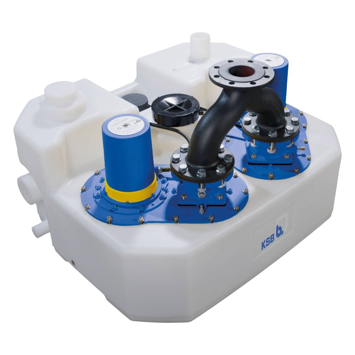KSB Hebeanlage MiniCompacta UZ1.150 E/C für aggressive Medien, mit Rückflusssperre, Steuerung LCB2 29131639