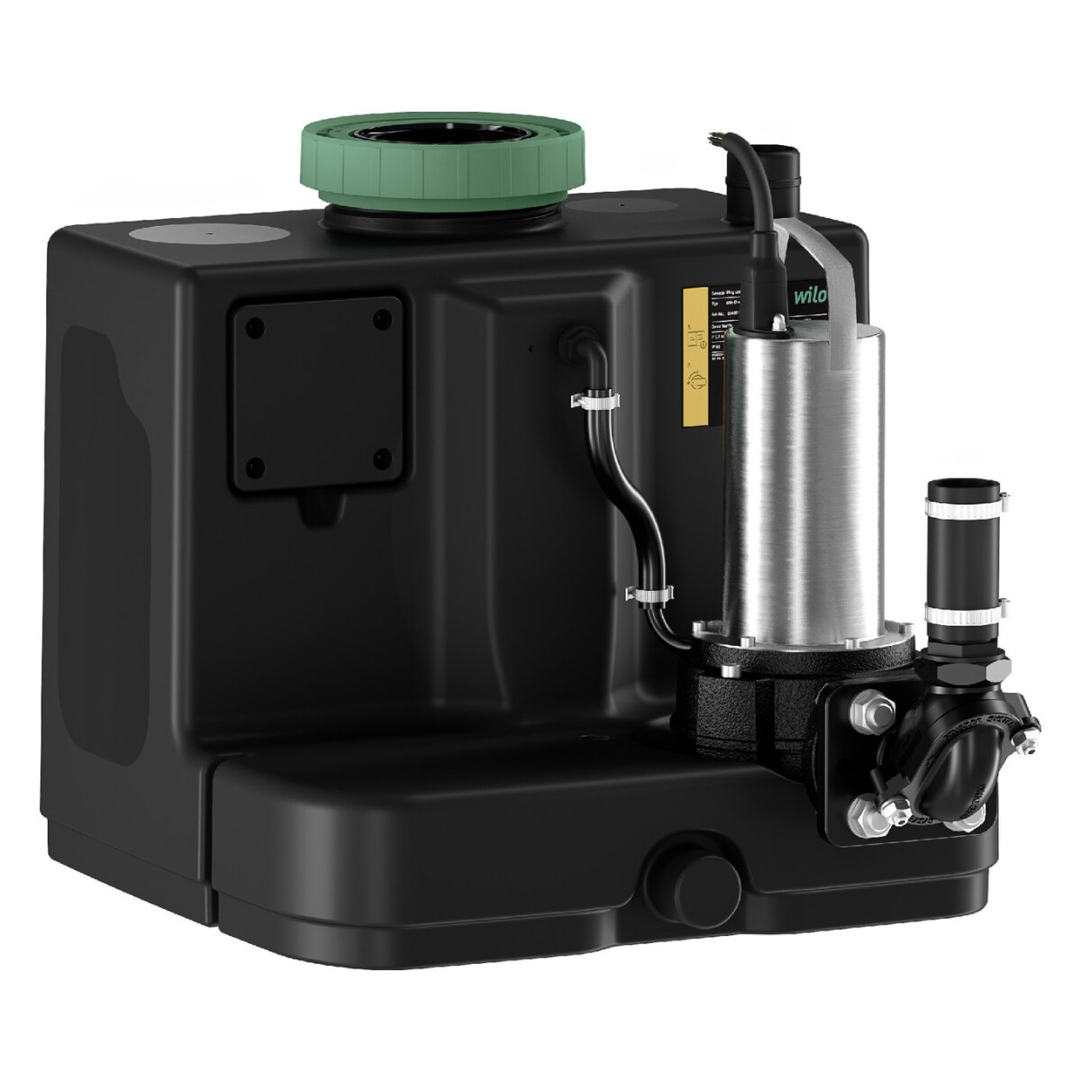 WILO Abwasser-Hebeanlage DrainLift SANI CUT-M.30/M523/1-EF, mit Schneidwerk 6095524