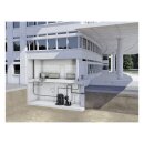 WILO Abwasser-Hebeanlage DrainLift SANI-L.11/M523/4-CEE,...