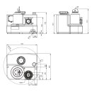 WILO Abwasser-Hebeanlage DrainLift SANI-M.16/M523/4C-EF, 6098860