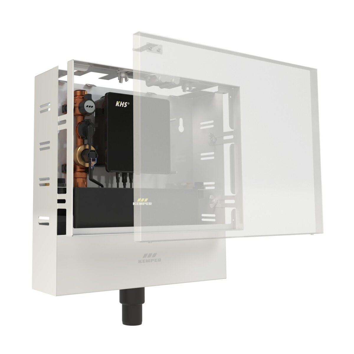 KEMPER KHS Hygienespülung LITE mit Durchflusssensor, 1 Anschluss, GLT, 6890300900