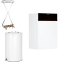 Viessmann Paket Vitodens 200-W Gas-Brennwerttherme 19kW inkl. Speicher Vitocell 120L Z029788