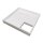 HOESCH Duschwanne Acryl superflach 90 x 90 x 2,5 cm, Komplettset mit Träger/Ablauf