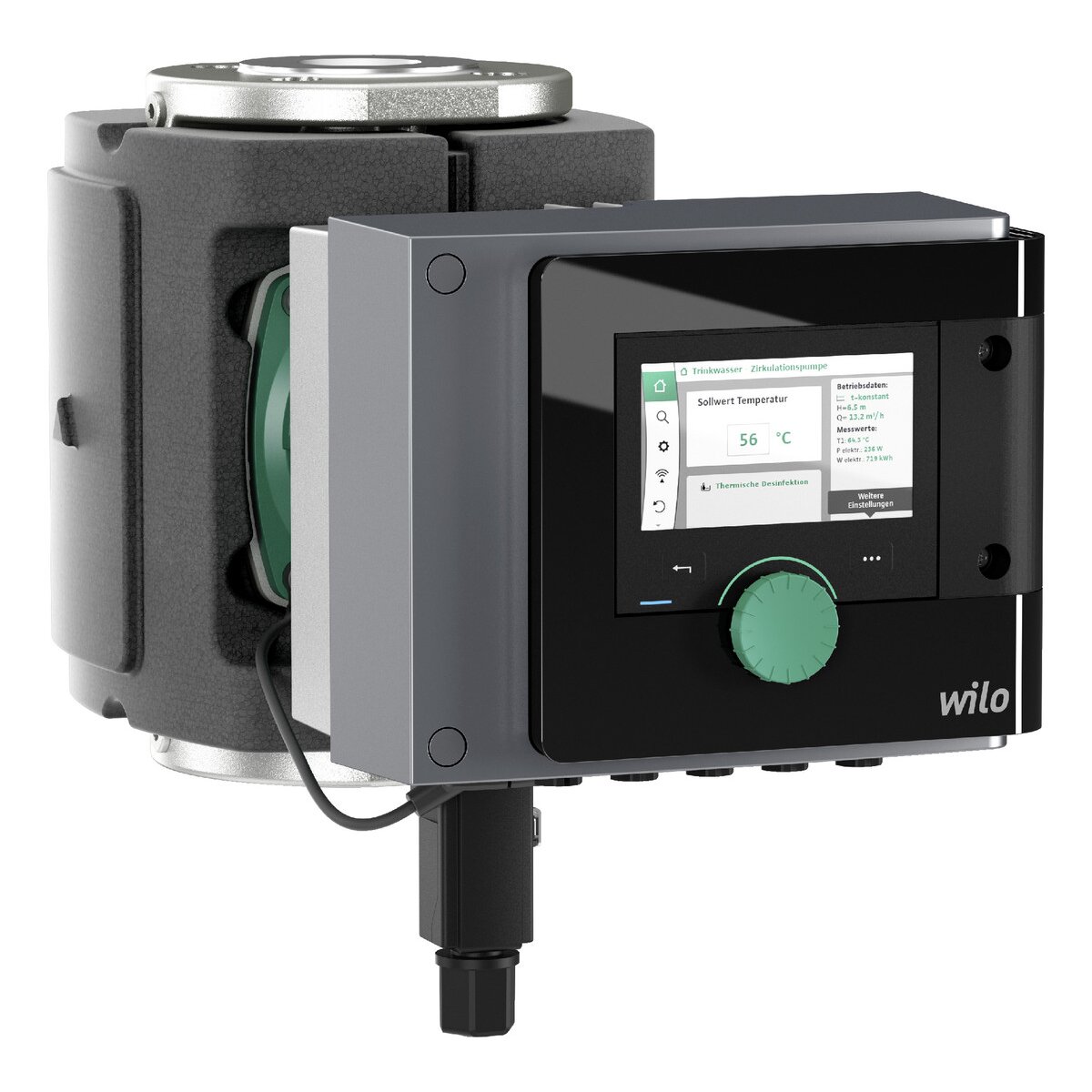 WILO Smart-Nassläufer-Umwälzpumpe Stratos MAXO-Z 32/0,5-12 PN 16, DN32 (PN 16), 266W, 320W 2186314