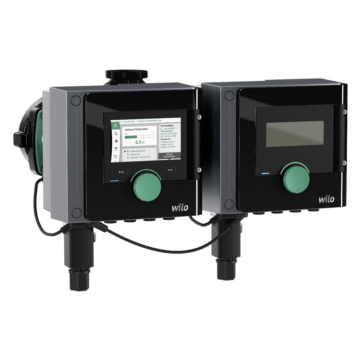 WILO Nassläufer-Premium-Smart-Doppelp. Stratos MAXO-D 30/0,5-6 PN 16, G2 (PN 16), 114W, 135W 2186289