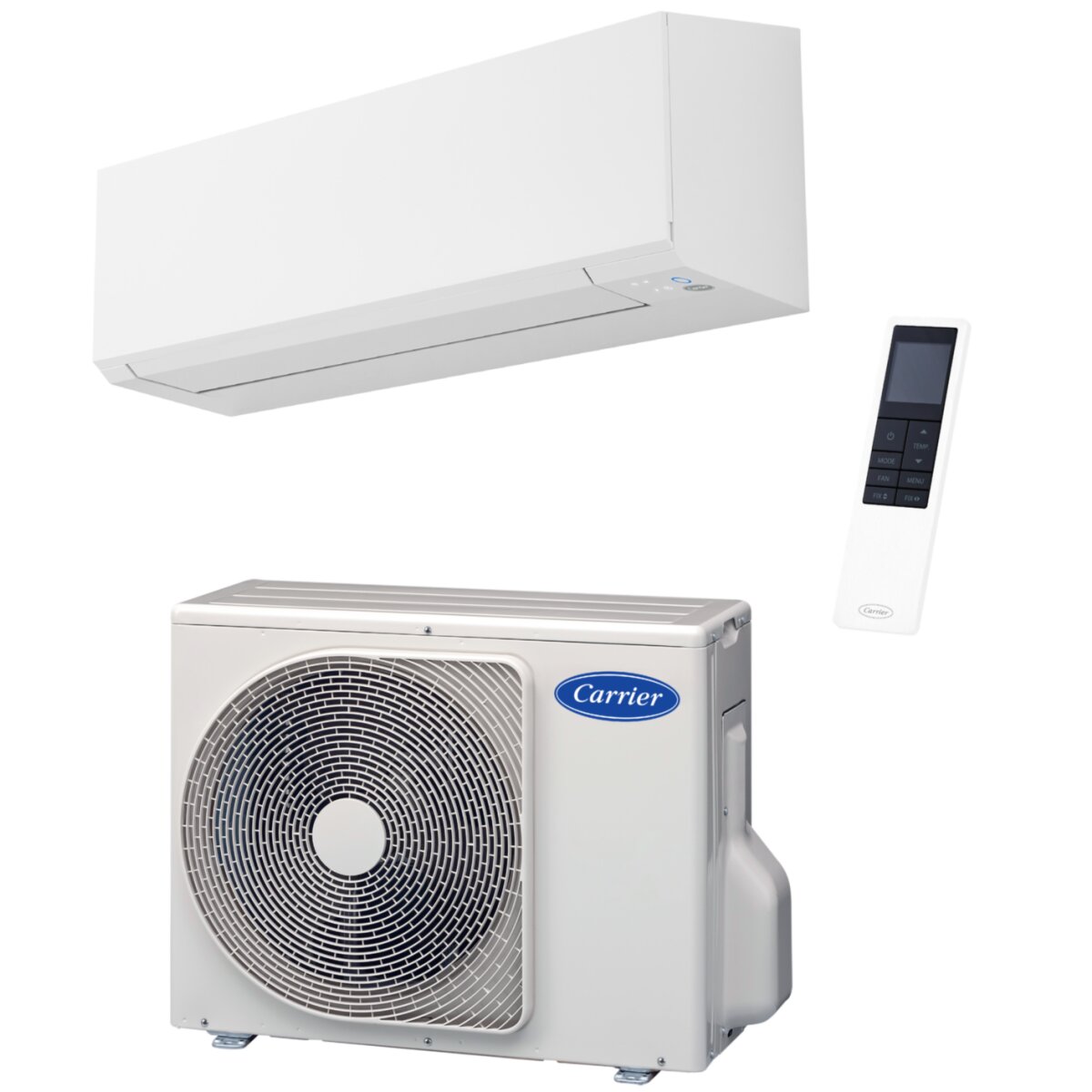 Carrier Single-Split-Klimaanlage 40/38 WHH070 weiß mit Outdoor Unit HTM R32 7,0kW ZC00038